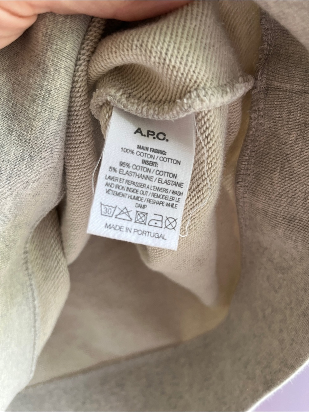 A.P.C. Rufus Embroidered Logo Sweatshirt - Picture 5 of 5